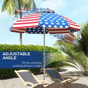 Outdoor beach umbrella