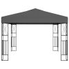 Gazebo 9.8'x9.8' Anthracite Fabric