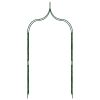 Garden Arch Dark Green 47.2"x15"x101.6" Iron