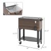 Outdoor Party Cooler Cart