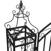 Ornamental Garden Gate Wrought Iron 4'x8"x4' 5"