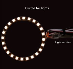 LED Three Color Gradient Tail Light System For 70mm Culvert (Option: 70mm)