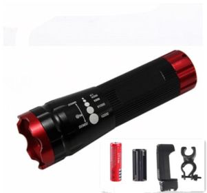 Flashlight Bicycle Lamp Mountain Bike Riding Lamp Mini Multi-Function (Option: Attack head suit)