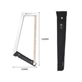 Wood Portable Strap Detachable Aluminum Alloy Handheld Folding Saw (Option: Hundred Blade Silver)