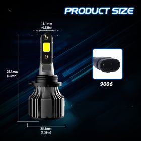 Simple And Creative Automotive LED Bulbs (Option: StyleH7)