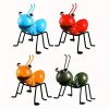 1pc/4pcs, Metal Crafts Creative Ant, Ant Metal Sculpture, Garden Ant Decor, Wall Hanging Decor, Garden Lawn Decor, Indoor Decor, Outdoor Colorful Deco