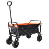 Folding Wagon Garden Shopping Beach Cart