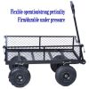 Wagon Cart Garden cart trucks make it easier to transport firewood