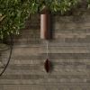 Outdoor Wind Chimes Heroic Windbell Antique Wind Bell, Deep Resonance Serenity Bell, Metal Cylinder Wind Chimes