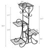 Metal Plant Stands;  Heavy Duty Flower Pot Stands for Multiple Plant