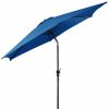 10 Feet Outdoor Patio Umbrella with Tilt Adjustment and Crank