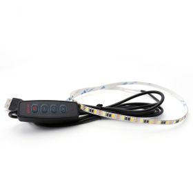 USB Two-color Dimmable Light Strip (Option: 5MM Wide Light Strip-1 M Light Strip)